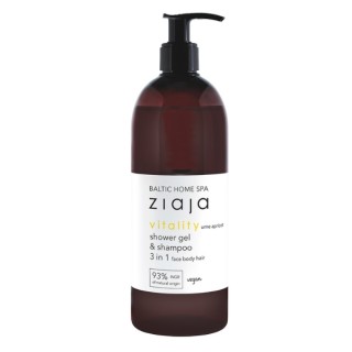 Ziaja Baltic Home Spa Witalizacja Żel 3w1 do mycia twarzy, ciała i włosów 500 ml
