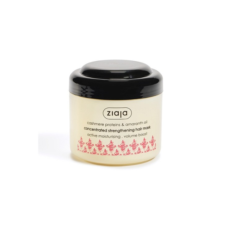 Ziaja Cashmere Hair Mask Strengthening Cashmere Treatment with Amaranth Oil 200 ml