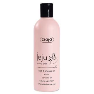 Ziaja Jeju biały Żel do ciała pod prysznic i do kąpieli 300 ml