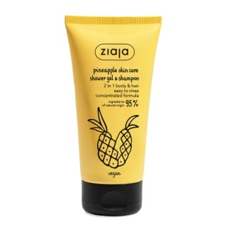 Ziaja Ananasowy Żel pod prysznic energeryzujący 2 w 1 160 ml