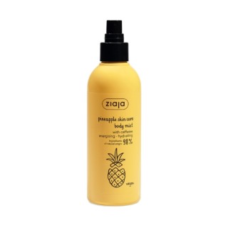 Ziaja Ananasowa Mgiełka do ciała z Kofeiną w spray'u 200 ml