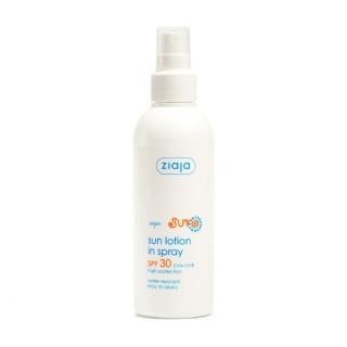 Ziaja Sun Mleczko do opalania w spray'u nawilżające SPF30 UVA + UVB ochrona wysoka 170 ml