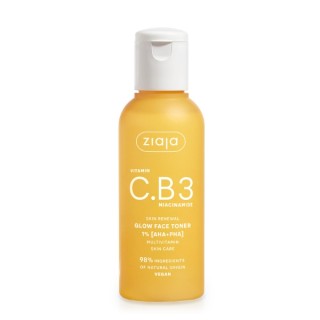 Ziaja Witamina C.B3 Niacynamid Acid Face Toner 1% AHA + PHA 120 ml Ziaja Witamina C.B3 Niacynamid Acid Face Toner 1% AHA + PHA 120 ml