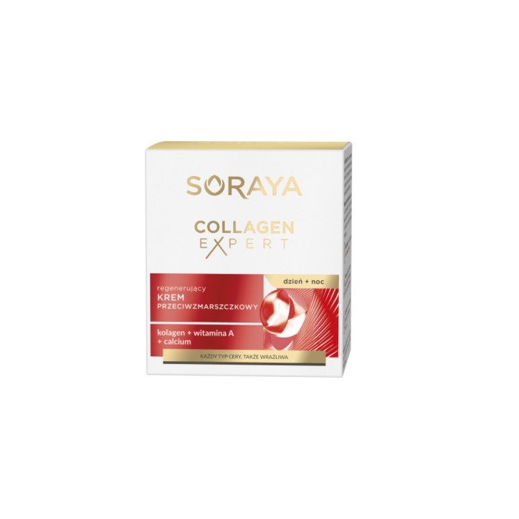 Soraya Collagen Expert Regenerating Anti-Wrinkle Face Cream 50 ml Soraya Collagen Expert Regenerating Anti-Wrinkle Face Cream 50 ml