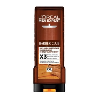 Loreal Men Expert XXL Barber Club Żel pod prysznic do ciała włosów i brody 400 ml Loreal Men Expert XXL Barber Club Żel pod prysznic do ciała włosów i brody 400 ml
