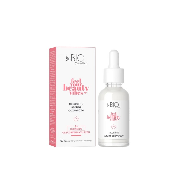 BeBio Cosmetics Nourishing Face Serum FEEL YOUR BEAUTY VIBES 30 ml BeBio Cosmetics Nourishing Face Serum FEEL YOUR BEAUTY VIBES 30 ml