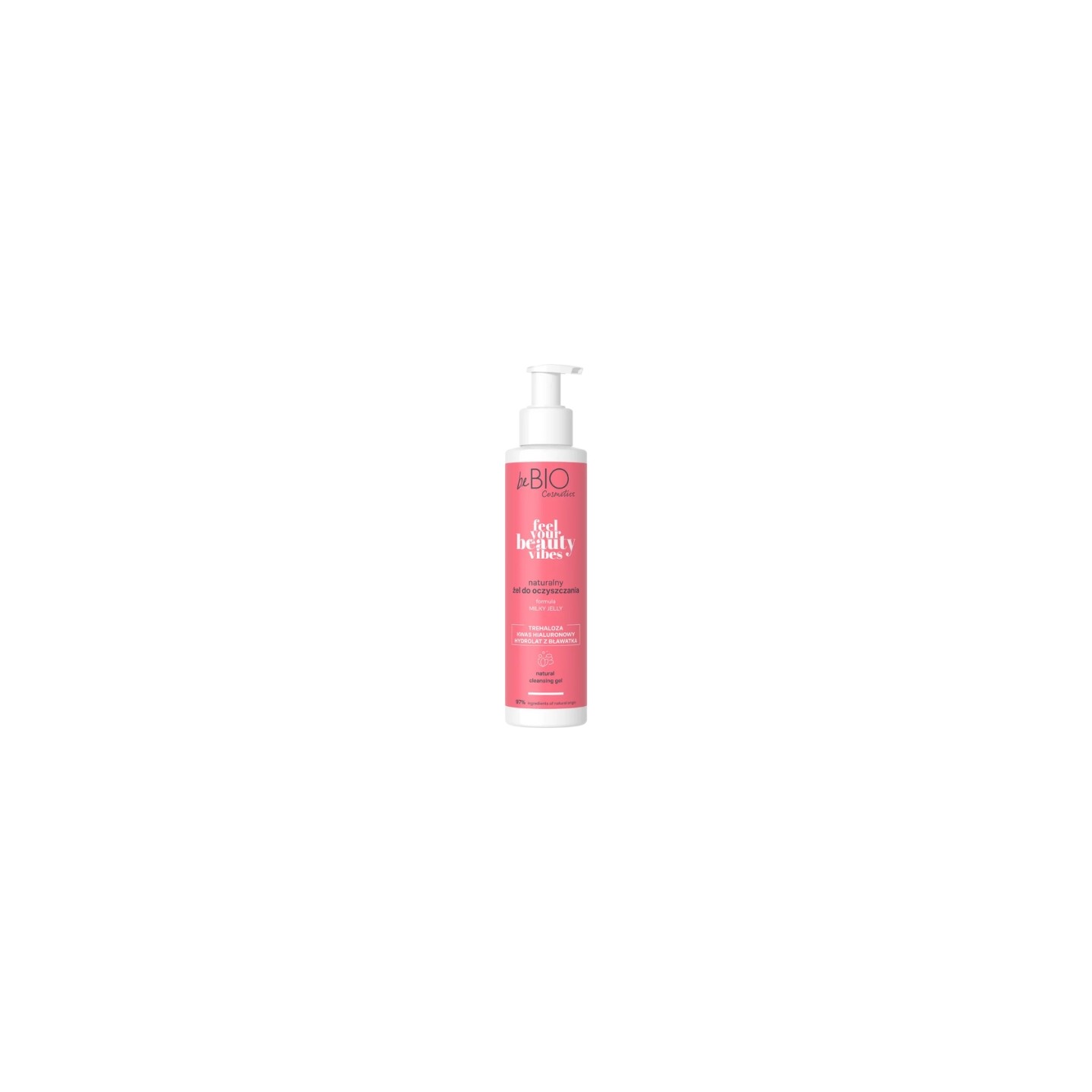 BeBio Cosmetics Creamy Cleansing and Makeup Removal Gel FEEL YOUR BEAUTY VIBES 150 ml BeBio Cosmetics Creamy Cleansing and Makeup Removal Gel FEEL YOUR BEAUTY VIBES 150 ml