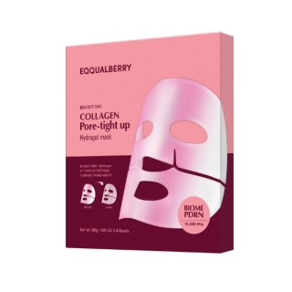 Eqqualberry Collagen Pore Tight Up Hydrogel Mask set of collagen pore-tightening face masks 4x30 g Eqqualberry Collagen Pore Tight Up Hydrogel Mask set of collagen pore-tightening face masks 4x30 g