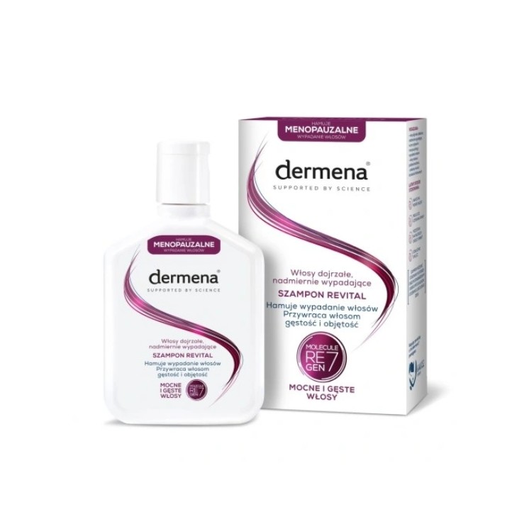 Dermena Revital Shampoo preventing menopausal hair loss 200 ml Dermena Revital Shampoo preventing menopausal hair loss 200 ml