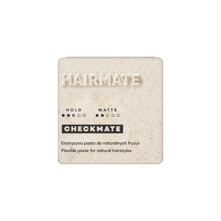 Hairmate Checkmate Pasta do włosów utrwalająca, elastyczna, do naturalnych fryzur 75 g