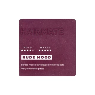 Hairmate Rude Mood Extra Strong Hold Matte Hair Paste 75g Hairmate Rude Mood Extra Strong Hold Matte Hair Paste 75g
