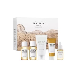 skin1004 madagascar centella travel kit: oil + foam + toner + serum + cream skin1004 madagascar centella travel kit: oil + foam + toner + serum + cream