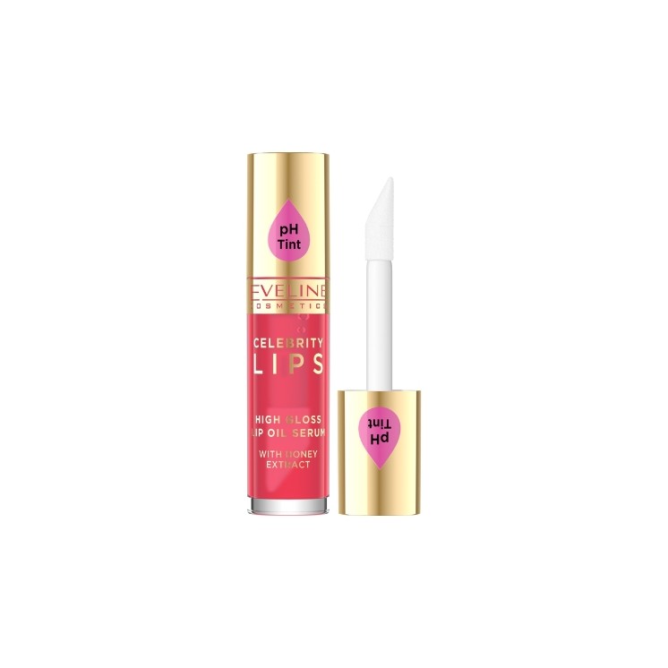 Eveline Celebrity Lips Oil - Lip Serum /04/ Red 5 ml
