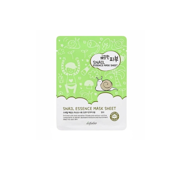 Esfolio Snail Essence Sheet Mask Nourishing Face Mask 25 ml