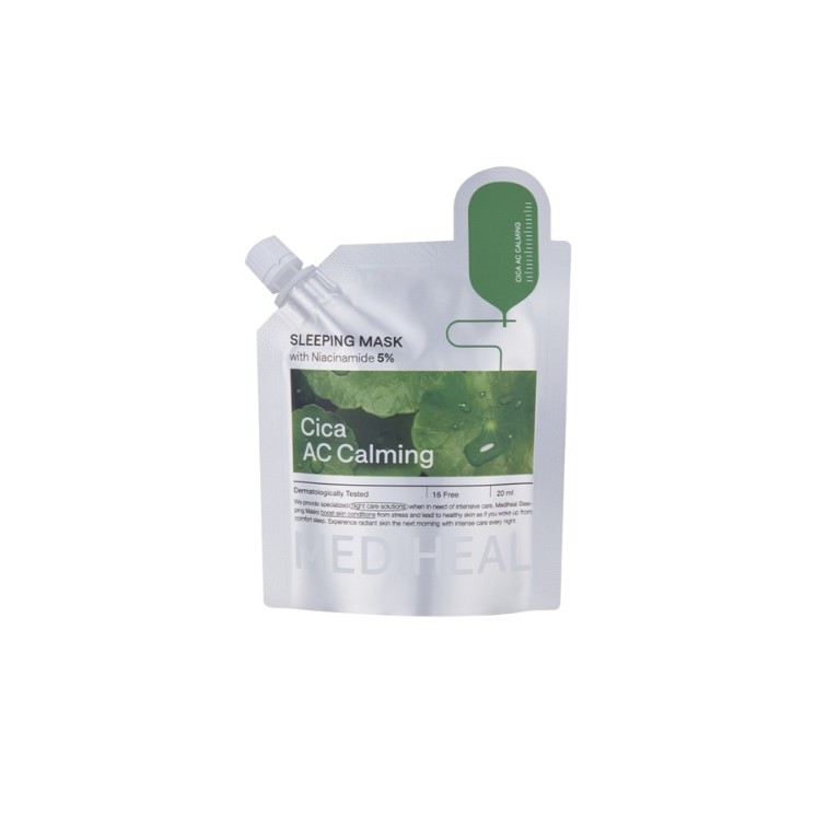 Mediheal Sleeping Mask Cica AC Calming kojąca Maska do twarzy 20 ml Mediheal Sleeping Mask Cica AC Calming kojąca Maska do twarzy 20 ml