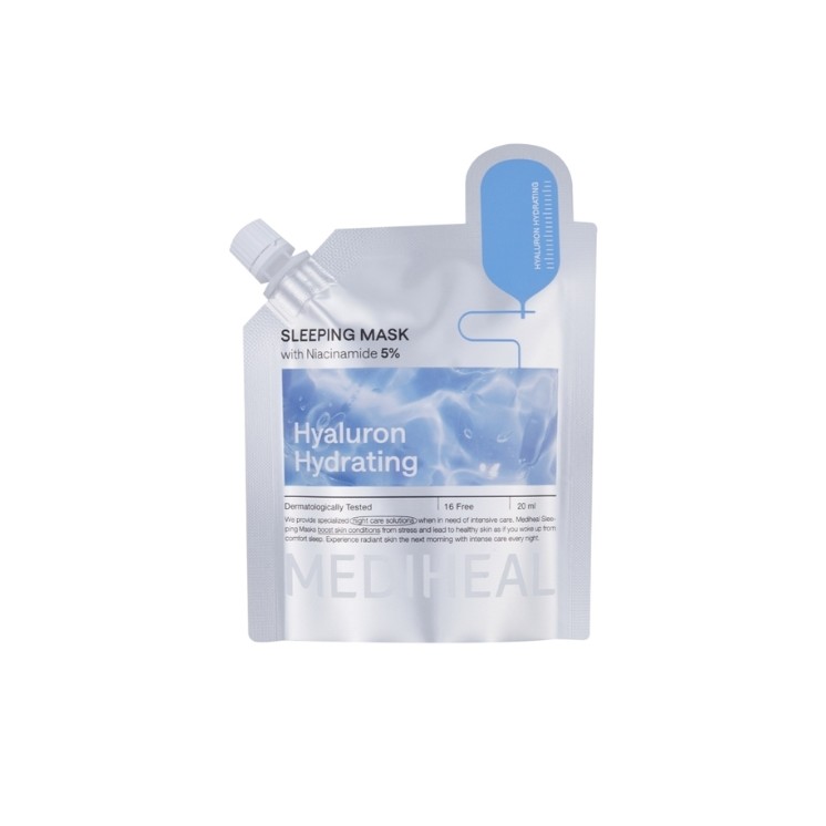 Mediheal Sleeping Mask Hyaluron Hydrating nawilżająca Maska do twarzy 20 ml Mediheal Sleeping Mask Hyaluron Hydrating nawilżająca Maska do twarzy 20 ml