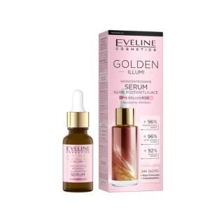 Eveline Golden Illumi concentrated face serum with strong illuminating properties 18 ml