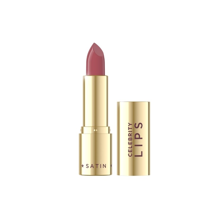 Eveline Celebrity Lips kremowa Pomadka o satynowym wykończeniu /516/ Sienna 1 sztuka
