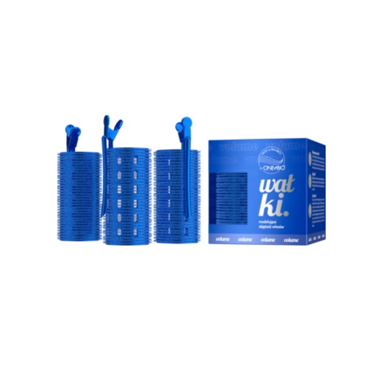 ONLYBIO Hair in Balance Volume Hair volume modeling rollers 3 pcs 4x9 cm