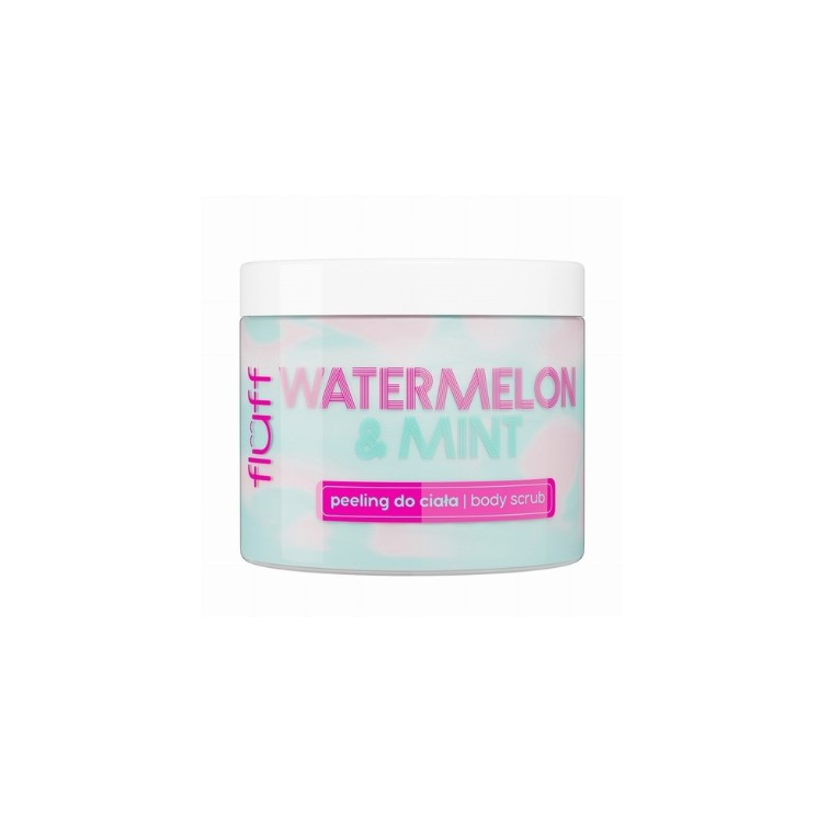 Fluff Watermelon & Mint Body Peeling 160 ml