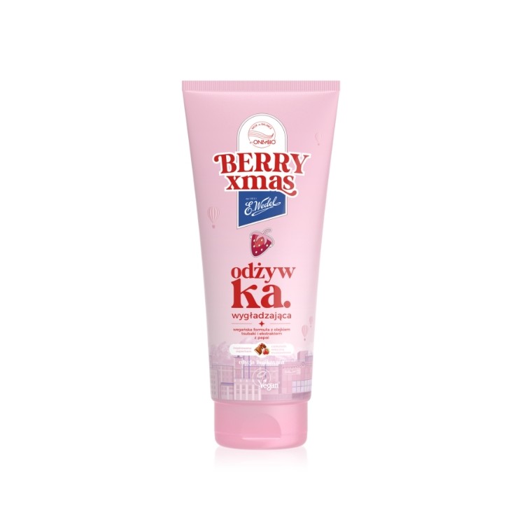 OnlyBio x Wedel Hair in Balance wygładzająca Odżywka do włosów Czekolada Mleczna Truskawkowa 200 ml