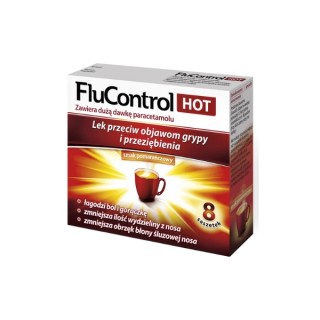 FluControl Hot 8 sachets