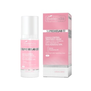 Bielenda Professional SUPREMELAB Calm&Control kojący Krem o działaniu sebo-regulującym 50 ml