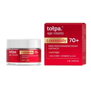 Tołpa Age Vitality 4 Ceramides Anti-wrinkle Nourishing Face Cream 70+ 50 ml
