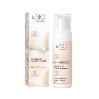 BeBio Cosmetics Natural Foam Toner Warm Blond 120 ml