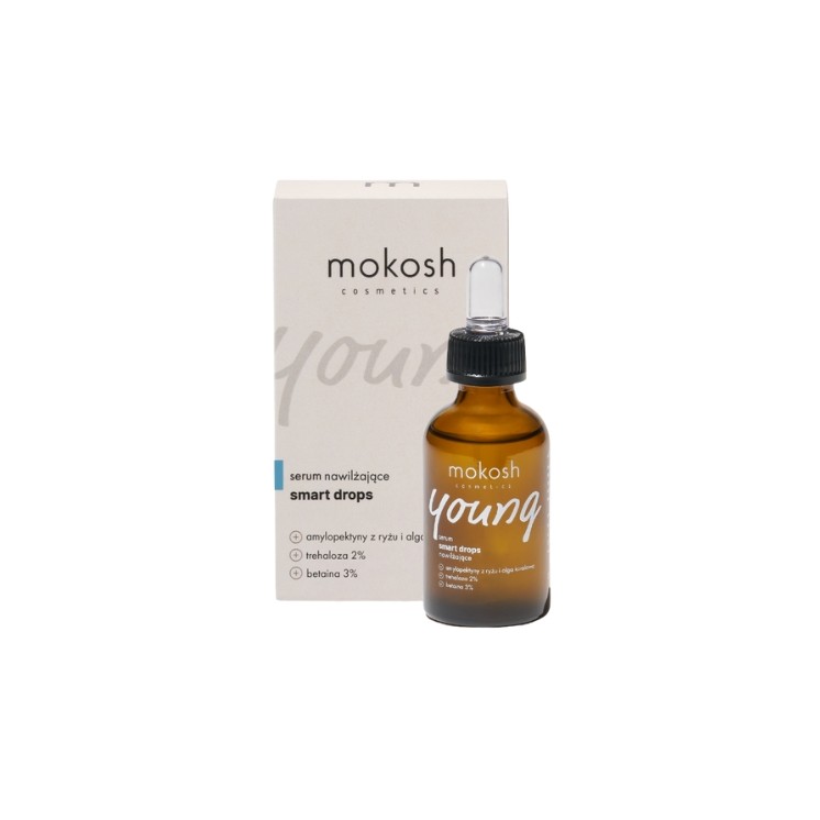 Mokosh Young Smart Drops nawilżające Serum do twarzy 30 ml