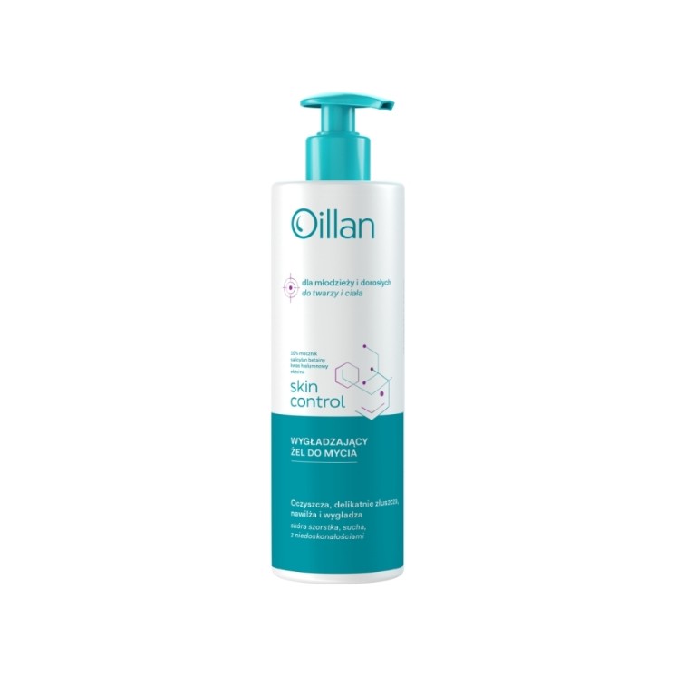 Oillan Skin Control Smoothing Body and Face Wash Gel with 10% Urea 400 ml