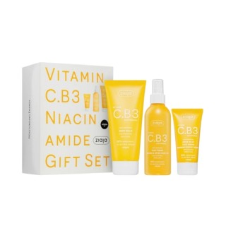 Ziaja Witamina C.B3 Niacynamid Gift Set: Body Balm 200ml + Face Toner 190ml + Face Cream 50ml