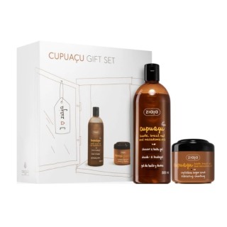 Ziaja Cupuacu Zestaw prezentowy: Żel po prysznic 500ml + Peeling do ciała 200ml
