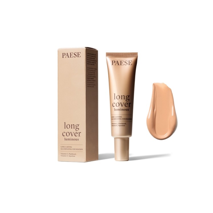 Paese Long Cover Luminous Podkład kryjący /1,5W/ Beige 30 ml 