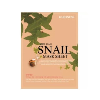 Baroness Regenerating Snail Slime Sheet Mask 21 g