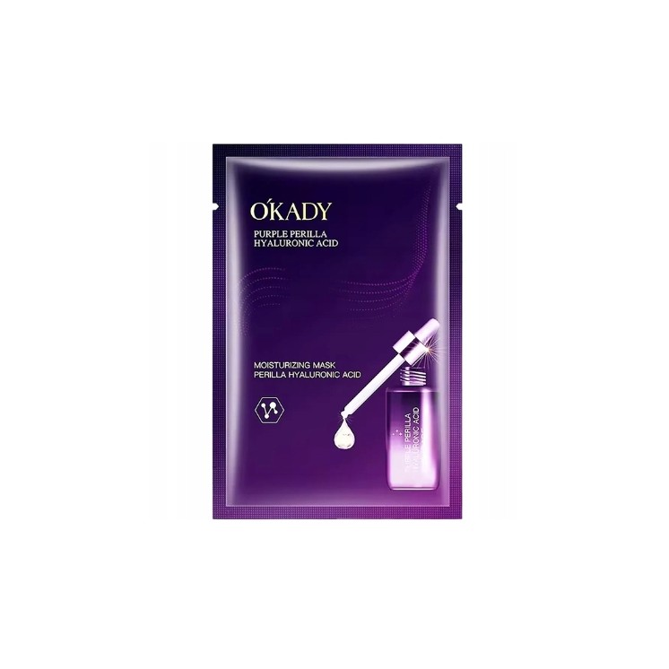Okady Brightening Sheet Mask with Hyaluronic Acid and Perilla Extract 25 ml