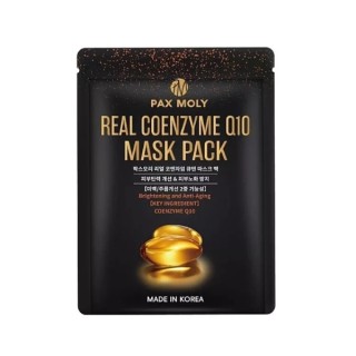 Pax Moly Real Coenzyme Q10 przeciwzmarszczkowa Maska w płachcie z Koenzymem Q10 25 ml