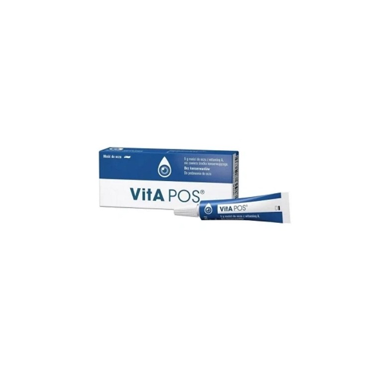 VitaA POS Ointment for irritation and dryness of the conjunctiva 5 g