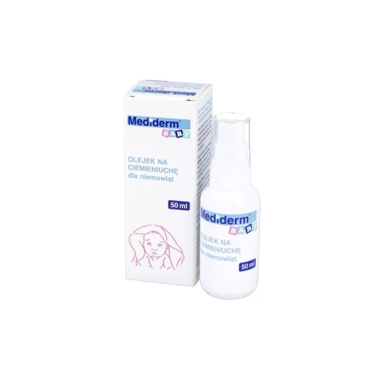 Mediderm Baby Oil for Cradle Cap for Babies 50 ml