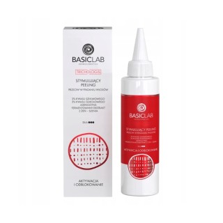 BasicLab Trichologis stymulujący Peeling do skóry głowy 3% Kwas szikimowy 150 ml