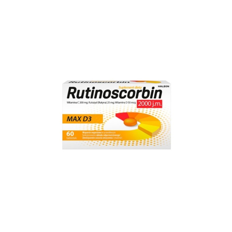 Rutinoscorbin Max D3 60 tablets