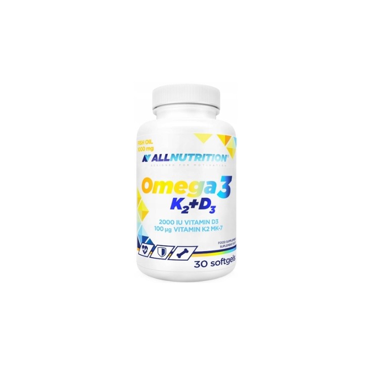 AllNutrition Omega3 K2+D3 30 capsules