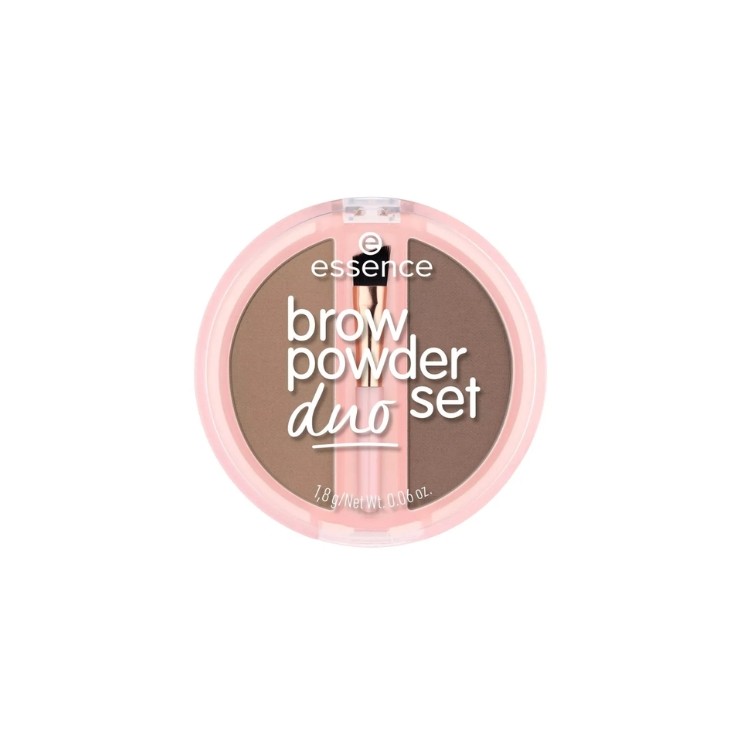 Essence Brow Powder Duo Set Puder do brwi /01/ Light 1,8 g