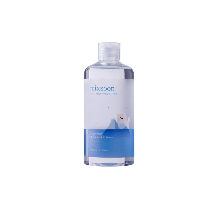 Mixsoon Glacier Water Hyaluronic Acid Serum z Kwasem Hialuronowym i wodą lodowcową 300 ml