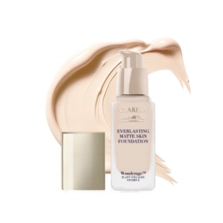 Claresa Everlasting Matte Skin Mattifying and Smoothing Foundation /02/ Light Beige 32 ml