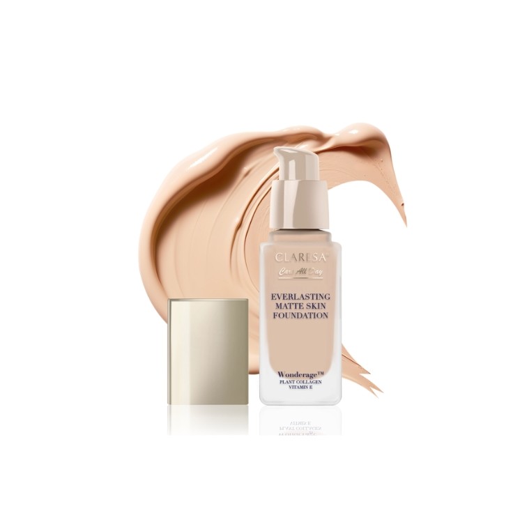 Claresa Everlasting Matte Skin Podkład matująco-wygładzający /05/ Sand 32 ml