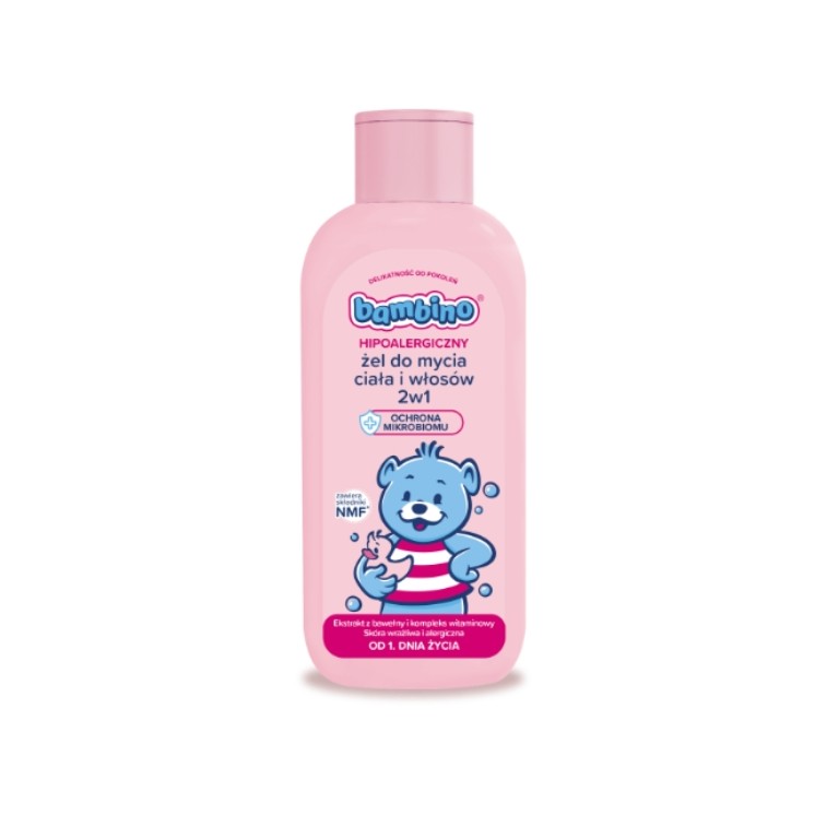 Bambino 2in1 Body and Hair Wash Gel 400 ml