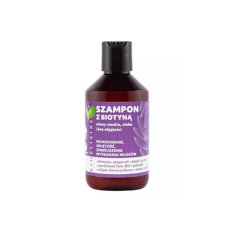 Bioelixire Shampoo with biotin for thin and delicate hair 300 ml