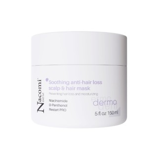 Nacomi Next Level Dermo Soothing Mask for Scalp and Hair 150 ml