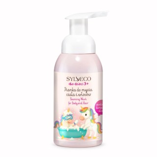 Sylveco for Children 3+ Watermelon Hair and Body Wash Foam 290 ml